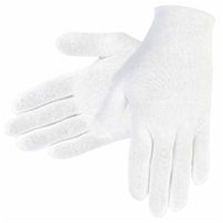 MCR SAFETY Lisle Cotton Inspector Gloves- Ladies Small 127-8610C